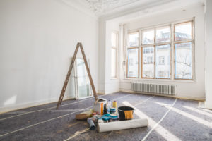 Repainting interior of old home