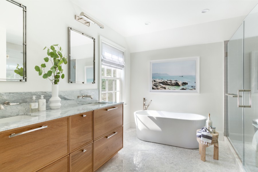 grisoro designs master bathroom